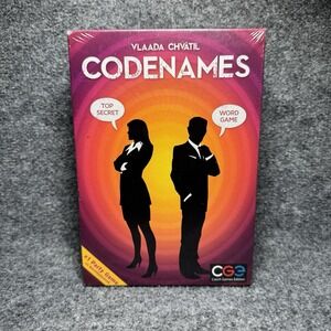 Codenames Top Secret Word Card Game Czech Games Edition NEW SEALED